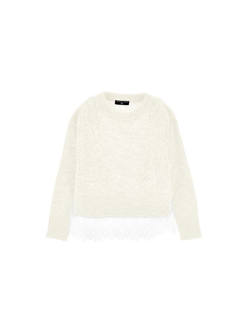 Maglia, bambina, logata. ERMANNO SCERVINO | Z9H604 87100001